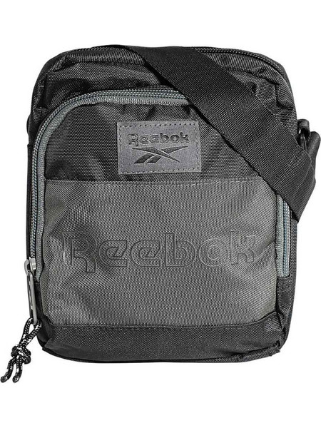 Reebok Bandolera Ανδρική Τσάντα Ώμου / Χιαστί Ανθρακί 8385641