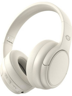 Conceptronic PARRIS 03C Ενσύρματα & Ασύρματα Bluetooth Ακουστικά On Ear Μπεζ