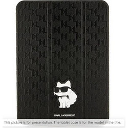 Karl Lagerfeld Saffiano Karl & Choupette Black (iPad Pro 13" 2024)