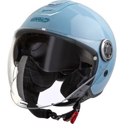 Garibaldi G20 Special Glossy Light Blue Κράνος Μηχανής Jet