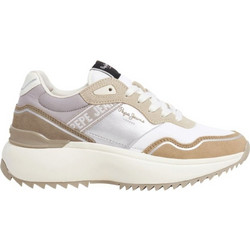Pepe Jeans Kimi Glam Γυναικεία Sneakers Μπεζ PLS60042-836