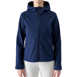 4F Αθλητικό Γυναικείο Μπουφάν Softshell Μακρύ Navy Μπλε 4FWSS25TSOFF320-31S