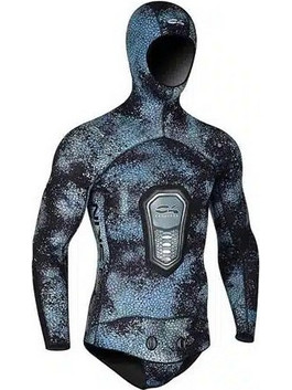 C4 Camo Skin Ocean Σακάκι Κατάδυσης Neoprene με Επιστήθιο για Ψαροντούφεκο 3mm