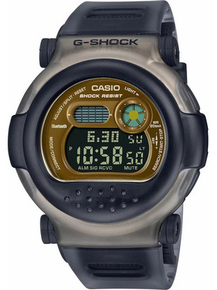 Casio G-Shock Ψηφιακό Ανδρικό Ρολόι Χρονογράφος με Μαύρο Καουτσούκ Λουράκι G-B001MVB-8ER