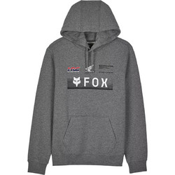 Fox Racing Honda Ανδρικό Φούτερ με Κουκούλα & Τσέπες Ανθρακί 32104-185