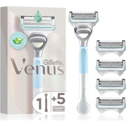Gillette Venus Γυναικείο Ξυραφάκι με Ανταλλακτικές Κεφαλές με 2 Λεπίδες & Λιπαντική Ταινία 5τμχ