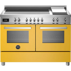 Bertazzoni PRO125I2EGIT Κουζίνα Ηλεκτρική με Εστίες Αερίου & Ρεύματος 119.5cm