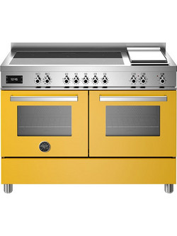 Bertazzoni PRO125I2EGIT Κουζίνα Ηλεκτρική με Εστίες Αερίου & Ρεύματος 119.5cm