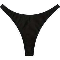 AnnaMu Bikini String Μαύρο A-1040