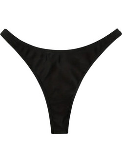 AnnaMu Bikini String Μαύρο A-1040