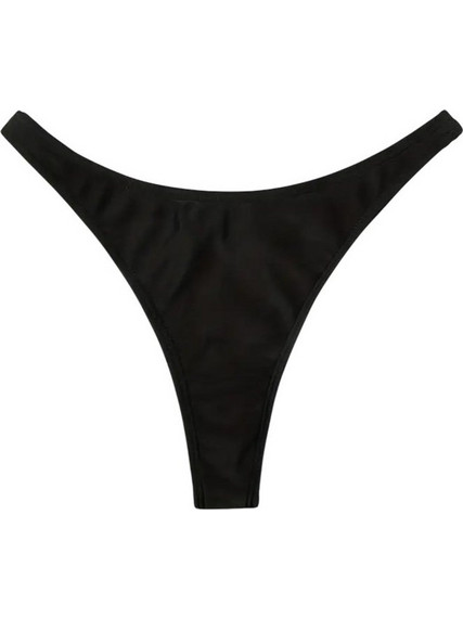 AnnaMu Bikini String Μαύρο A-1040