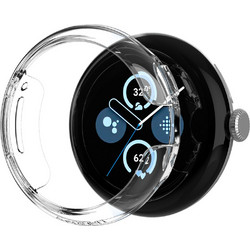 Spigen Thin Fit Θήκη Σιλικόνης για Google Pixel Watch 1 / 2 / 3 41mm Διαφανής