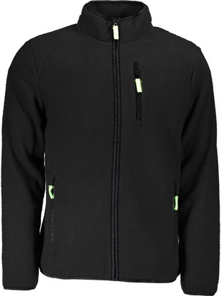 Norway 1963 Ανδρική Ζακέτα Fleece με Φερμουάρ Μαύρη 839506