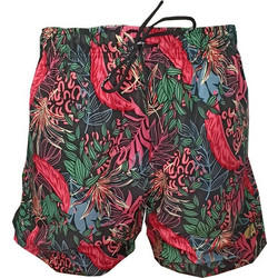 Apple Boxer Ανδρικό Μαγιό Σορτς Floral Μαύρο 1210231