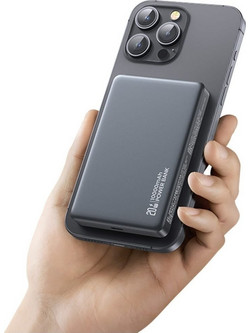 Usams CY Series Wireless Magsafe Power Bank 10000mAh 20W Anthracite