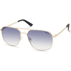 Kenneth Cole KC2970-5631W Ανδρικά Γυαλιά Ηλίου Aviator Μεταλλικά Χρυσά με Μπλε Degradee Φακό