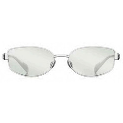 Bolon BX7001 B90 Γυναικεία Γυαλιά Ηλίου Ορθογώνια Μεταλλικά Ασημί με Διαφανές Φακό