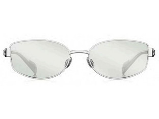 Bolon BX7001 B90 Γυναικεία Γυαλιά Ηλίου Ορθογώνια Μεταλλικά Ασημί με Διαφανές Φακό