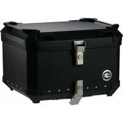 Coocase Q5 Black Μπαγκαζιέρα Μηχανής Αλουμινίου 55lt