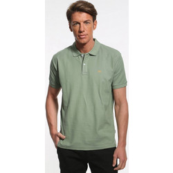 Double Ανδρική Μπλούζα Polo Κοντομάνικη Πράσινο Mint PS-32S