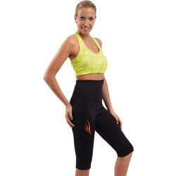 Velform Sweat Shapers Γυναικεία Βερμούδα Αδυνατίσματος & Εφίδρωσης Μαύρη