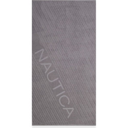 Nautica Πετσέτα Θαλάσσης Γκρι 90x170cm 037985