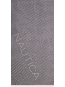 Nautica Πετσέτα Θαλάσσης Γκρι 90x170cm 037985