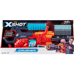 Zuru X-Shot Excel Crusher Σετ Παιδικό Όπλο με Βελάκια 36382