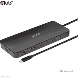 CLUB3D CSV-1581 Thunderbolt 4 Docking Station PD Ethernet