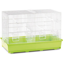 Domus Molinari Cova 3 Κλουβί Ζευγαρώστρα Πτηνών Λευκό Lime 67x34x44cm