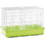 Domus Molinari Cova 3 Κλουβί Ζευγαρώστρα Πτηνών Λευκό Lime 67x34x44cm