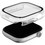 Uniq Nautic Πλαστική Θήκη Tempered Glass για Apple Watch 10 46mm Διαφανής