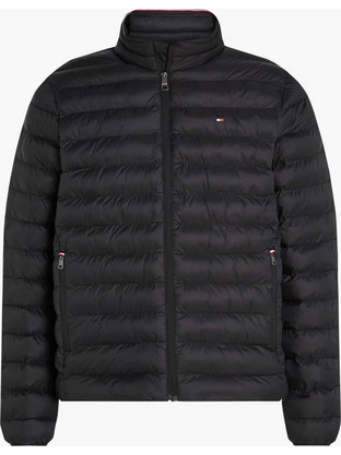Tommy Hilfiger Ανδρικό Μπουφάν Χειμωνιάτικο Puffer Μαύρο MW0MW39990-BDS