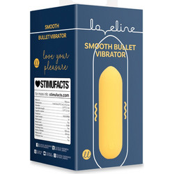 Loveline Smooth Bullet Δονητής Bullet Κίτρινος