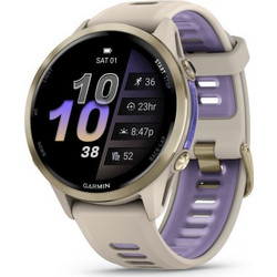 Garmin Forerunner 970 Soft Gold Titanium French / Indigo