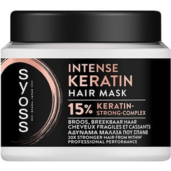 Syoss Intense Keratin Μάσκα Μαλλιών Κερατίνης για Επανόρθωση 400ml