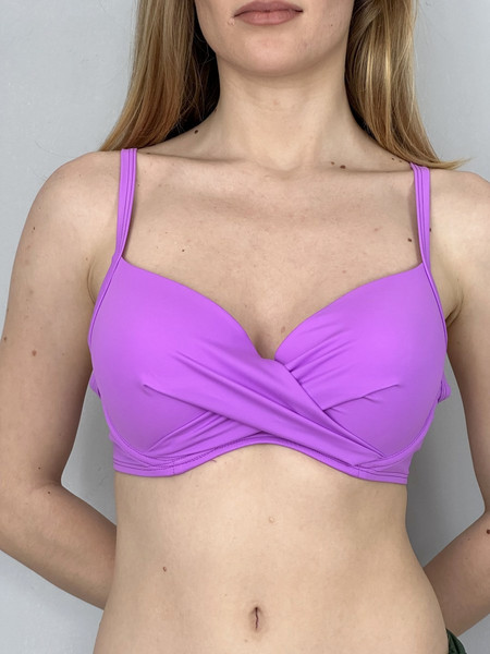 Bluepoint Bikini Top με Ενίσχυση Μωβ 25066098D-11