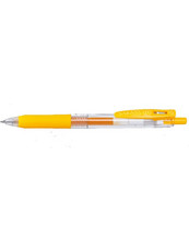 Zebra Sarasa Clip 0.7 Στυλό Gel 1mm Κίτρινο
