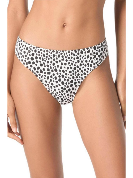 Michael Kors Bikini Slip Animal Print Λευκό MM54110-100