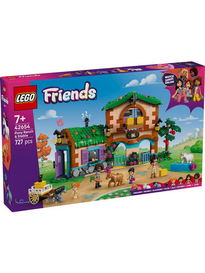 Lego Friends Pony Ranch & Stable για 7+ Ετών 42654