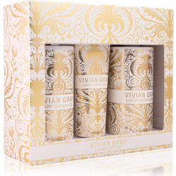 Vivian Gray Velvet Touch Shower Gel 200ml + Body Milk 200ml + Hand Cream 75ml