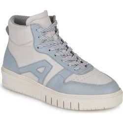 Art Belleville Γυναικεία Sneakers Μποτάκια Εκρού Γαλάζια 1778