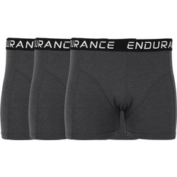 Endurance Ανδρικά Μποξεράκια Σετ 3Pack Ανθρακί E1008-1011