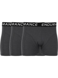 Endurance Ανδρικά Μποξεράκια Σετ 3Pack Ανθρακί E1008-1011