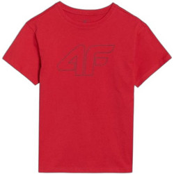 4F Παιδικό T-Shirt Κοντομάνικο Κόκκινο 4FJWSS25TTSHM2325-62S