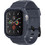 Spigen Rugged Armor Pro Θήκη Σιλικόνης με Λουράκι για Apple Watch 4 / 5 / 6 / 7 / 8 / 9 / SE 44 / 45mm Γκρι