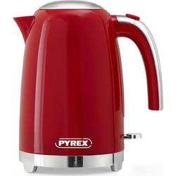 Pyrex Retro SB-590 Ανοξείδωτος Βραστήρας 1.7lt 2200W Κόκκινος