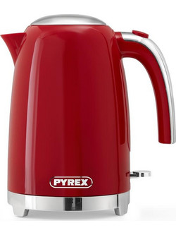 Pyrex Retro SB-590 Ανοξείδωτος Βραστήρας 1.7lt 2200W Κόκκινος