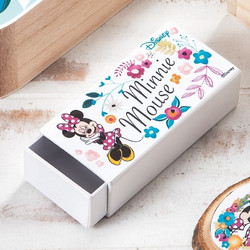 Parisis Μπομπονιέρα Βάπτισης Κουτί Minnie Mouse Bloom από Χαρτί ΝΑ1131