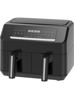 Emerio AF-130376.1 Air Fryer 6lt με Διπλό Κάδο